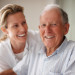 caregiver with senior citizen