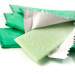 an open stick of chewing gum