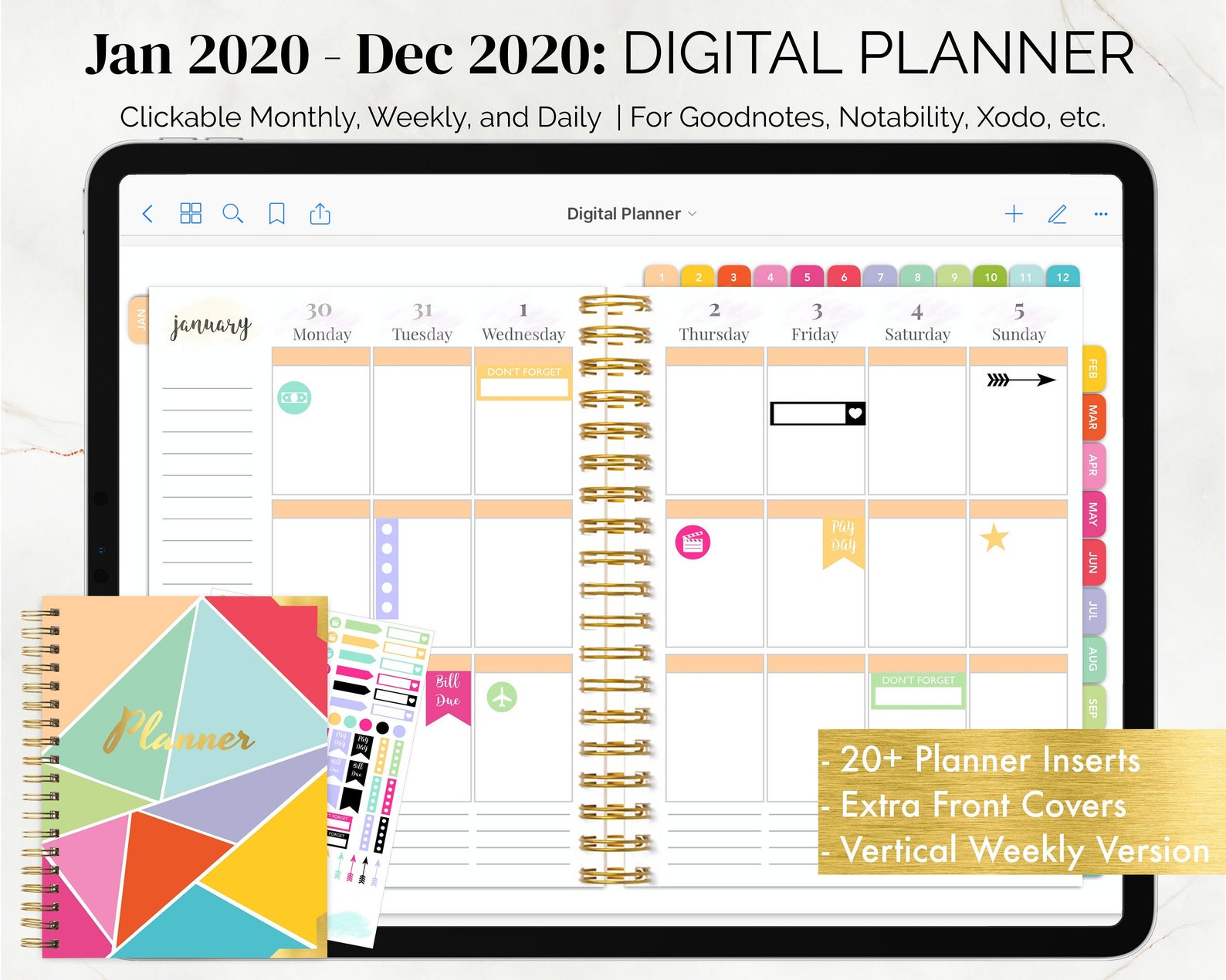 Best Planners For 2020 Intentional Living